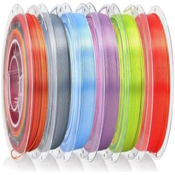 ROSA3D PLA daudzkrāsu zīda filaments 1,75 mm 3D pr