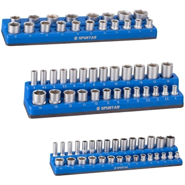 Magnetic tray socket holder Metric set (3pcs)