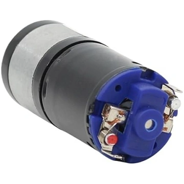 JGA25-370 DC 6V/12V PMDC mini motors ar augstu gri