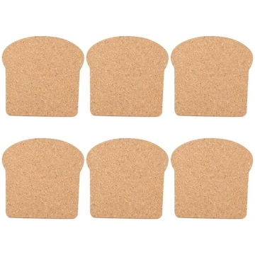 Kork-tischsets-Set Für Den Heimgebrauch Kork-beche