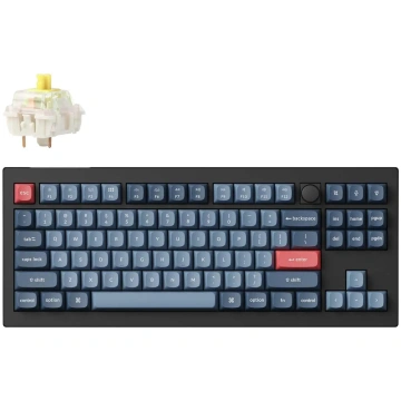 Keychron V3 MAX80% TKL Banana Switch Black