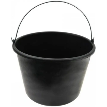 Celtniecības spainis GEKO G66102 20 l, melns