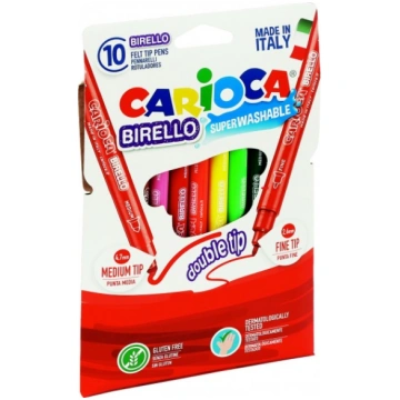 Flomāsteri CARIOCA, divpusēji, 12 krāsas