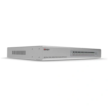 Lindy - KVM switch - VGA, USB & PS/2 combo - 16 po