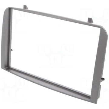 Radio frame | Alfa Romeo | 2 DIN | silver PER.PIC.