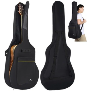 Malatec 00007880 Ģitāras soma, melna - guitar bag,