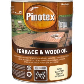 Eļļa koksnei Terrace&Wood Oil Pinotex 3L