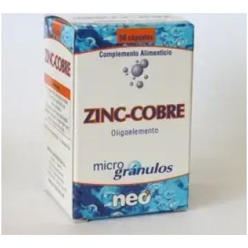 Neo Zinc Copper Microgranules 50 Caps 843603659124