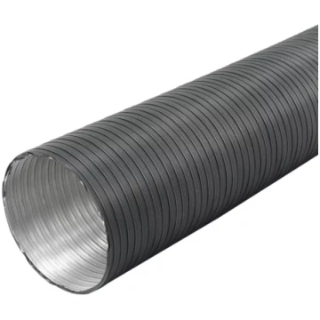 Europlast alumīnija gaisa vads, Ø100mm-3m, antracī