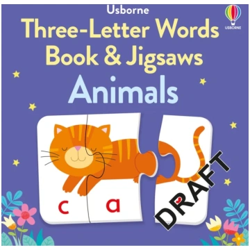 First Words Jigsaw Book: Animals Nolan, Kate