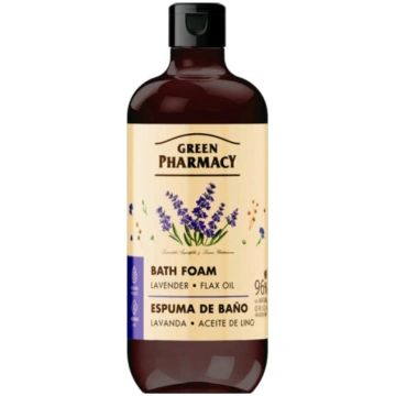 GREEN PHARMACY Vannas putas lavanda un linsēklu eļ