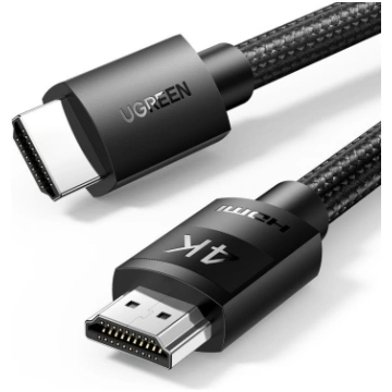 Kabelis HDMI-HDMI 10 m (HDMI 1.4 4K@30Hz) melns ar