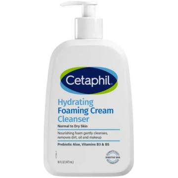 Sejas tīrīšanas līdzeklis Cetaphil Hydrating Foami