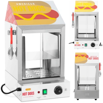 Sildītājs, sildīšanas displejs 100 hotdogiem, 25 d