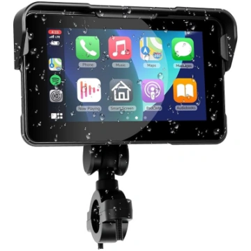 VECHTEL Motociklu navigācija bezvadu CarPlay un An