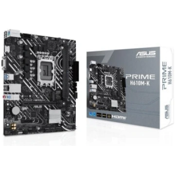 Mainboard|ASUS|Intel H610|LGA1700|Micro-ATX|Memory