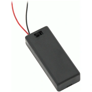 2xAAA battery case with switch OEM 2666