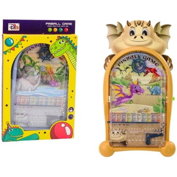 Arcade Game Pinball Dinosaurs Dragon Stand Beige