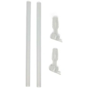 Rezerves iemutis THRIVE Bite Valve and Straw 2pk, 