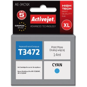Activejet AE-34CNX tinte (Epson 34XL T3472 aizviet