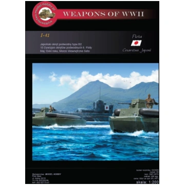 IJN I-41 Plus Szkielet Wycinany Laserem Model Hobb