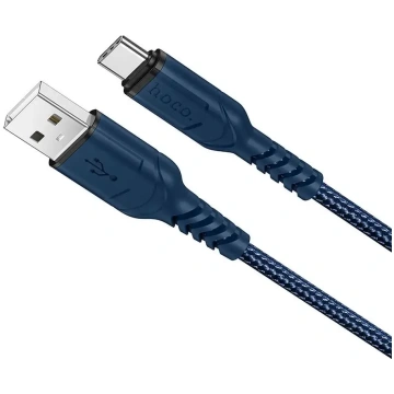 Cable USB A to USB C Hoco QC 3A 1 m X59 blue | 693