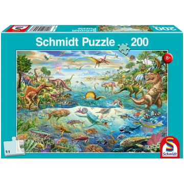 NO BRAND Puzle Schmidt Discover the Dinosaurs, 27.