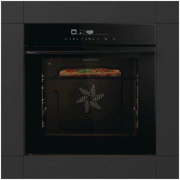 Hisense, 77 L, pirolītiskā tīrīšana, melna - Iebūv