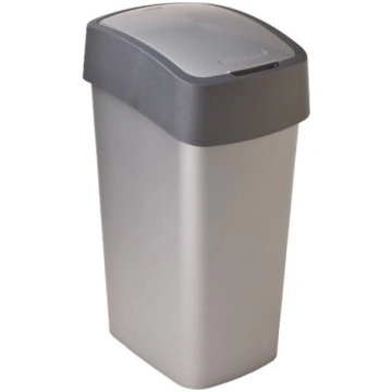 Miskaste Curver Flip Bin, 50 L, pelēks/antracīts
