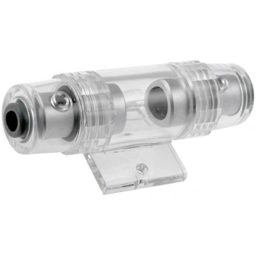 Fuse holder; silver plated; Input wire CS, max: 20