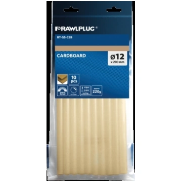 Brusiņi līmes 12x200mm 10gb kartonam Rawlplug