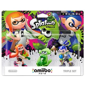 Nintendo amiibo Triple Set Girl / Ika / Boy Splato