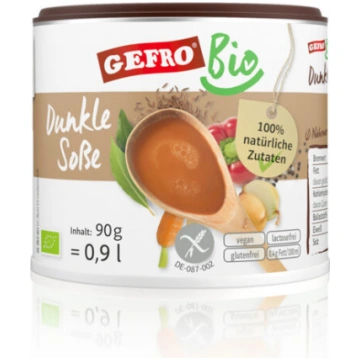 Bezglutēna BIO tumšā mērce, 90 g GEFRO, Vācija