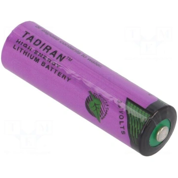 Battery: lithium (LTC) | 3.6V | AA | Ø14.7x50.5mm 