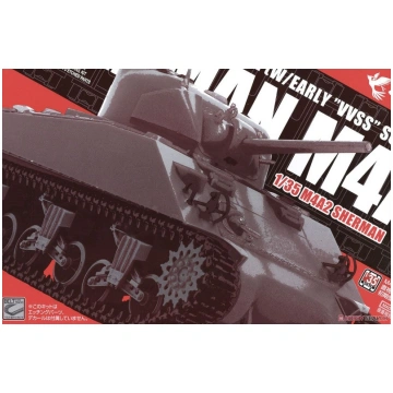 M4A2 Sherman Direct Vision with Early VVSS Asuka m