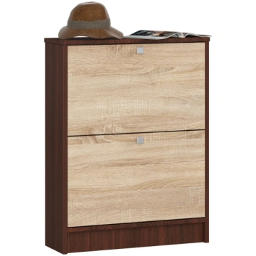 Apavu skapītis 2, 60 cm, venge/ozols