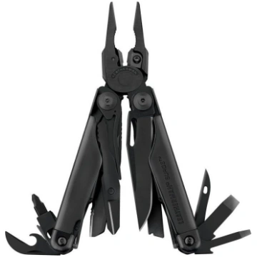 Leatherman Multitool Surge Black Kabura Molle Box 