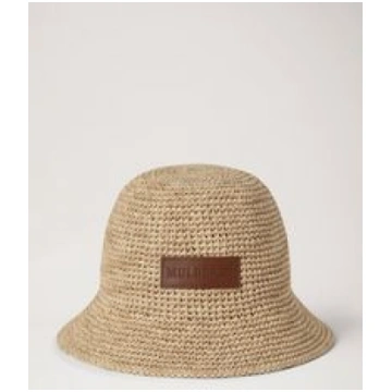 Mulberry | Raffia Bucket Hat