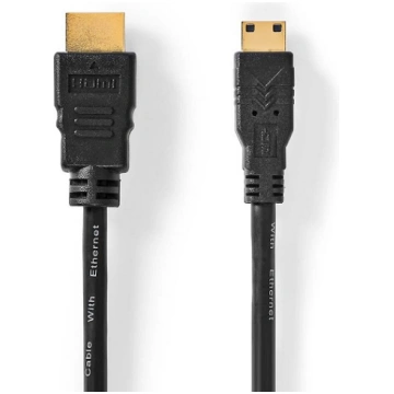 Ātrgaitas kabelis ar Ethernet-HDMI™-HDMI™ mini sav