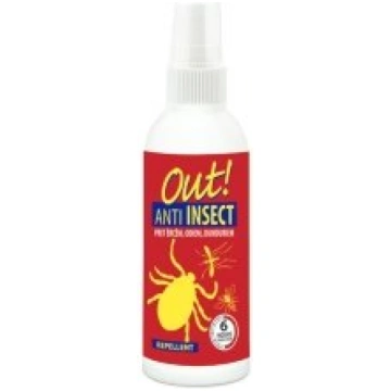 Līdzeklis pret odiem un ērcēm OUT 100ml