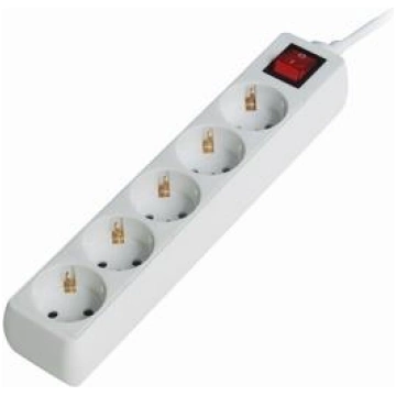 PROTECTOR POWER SURGE 1.8M/5OUTL SPG4-C-6 GEMBIRD
