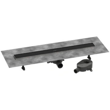 Hansgrohe dušas kanāls RainDrain Go, 800 mm, flīzē