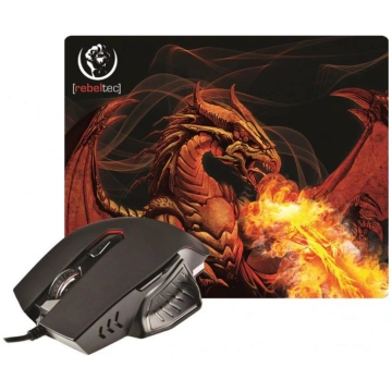 Rebeltec RED DRAGON game set mouse mouse pad ( RBL