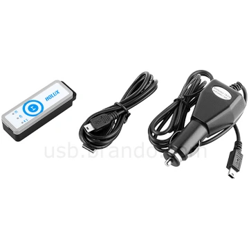 Bezvadu HOLUX M-1200E GPS uztvērējs ar Bluetooth d