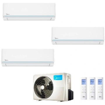 Midea Trial M3OA-27H con unità interne Evolution -