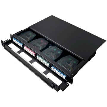PATCH PANEL RACK 4 PORT FOR CASSETTE MPO SLIDING W