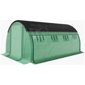 Outsunny siltumnīca 4 x 3 x 2 m plēves siltumnīca