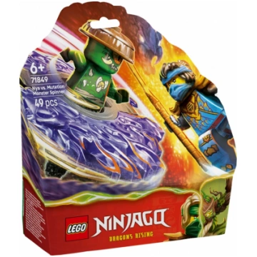 Blocks Ninjago 71849 Nya vs. Mutation Monster Spin