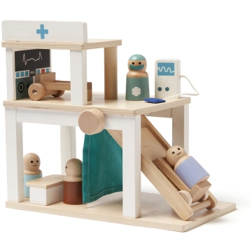 Rotaļlieta slimnīca Aiden 9 daļu Kids Concept