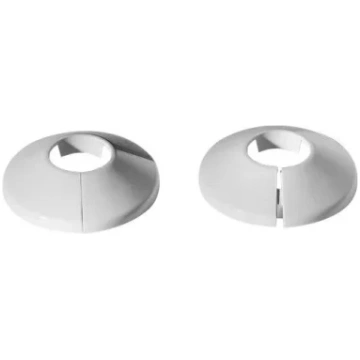 Sienas dekoratīvā rozete 22mm balta